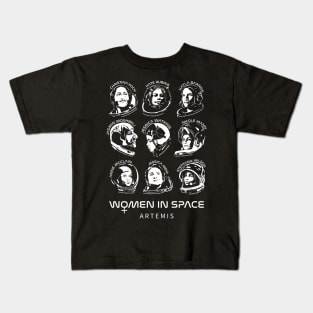 Women in Space: Artemis Team Kids T-Shirt